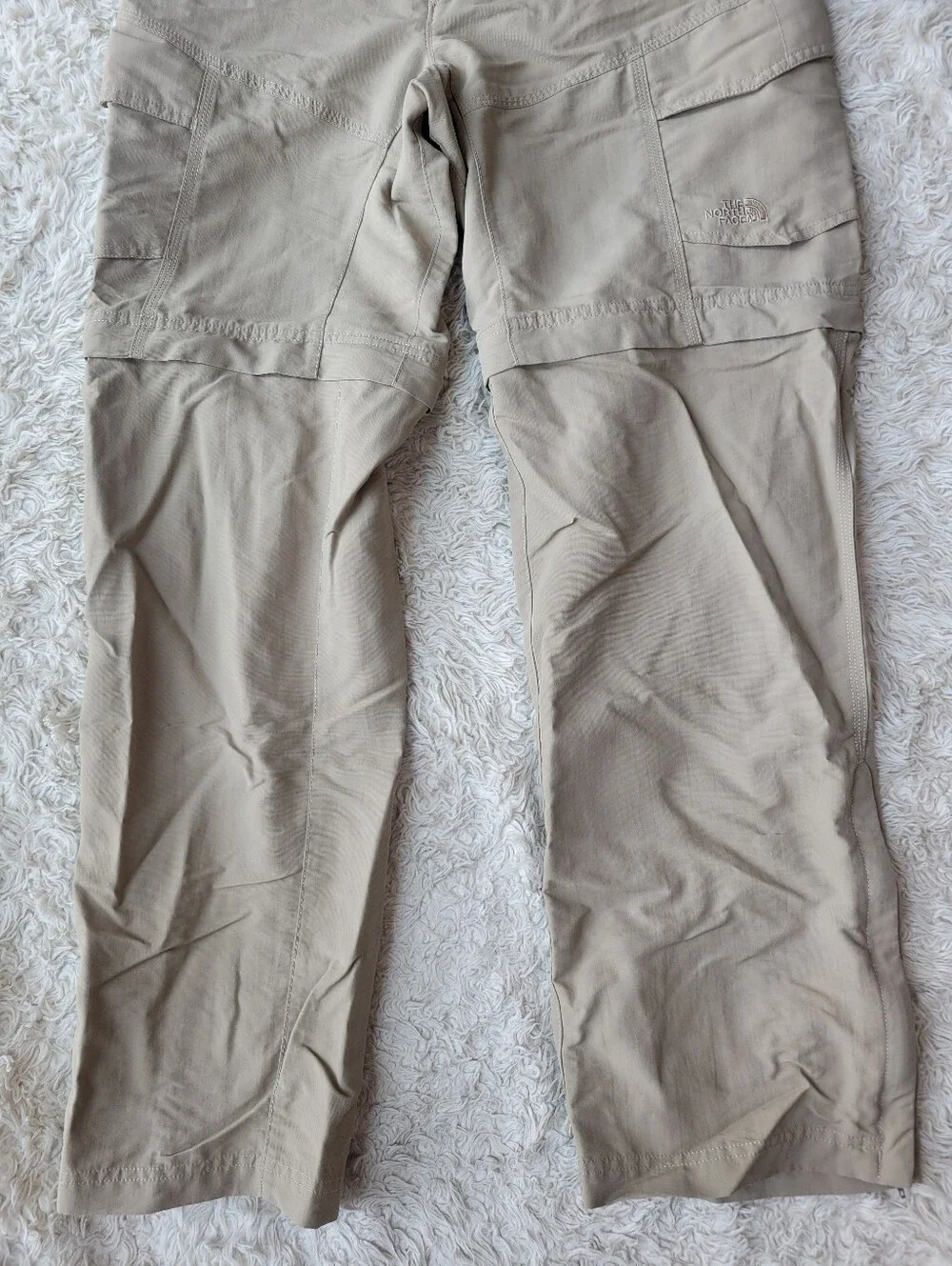 The North Face Convertible Pants Tan Mens Small
